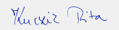 Kuczik Rita aláírás